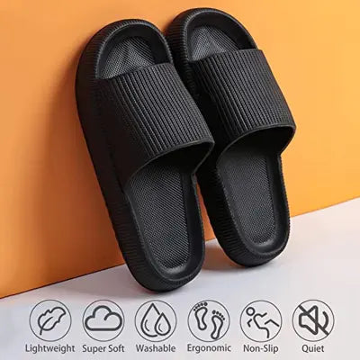 Soft house slippers for men and women